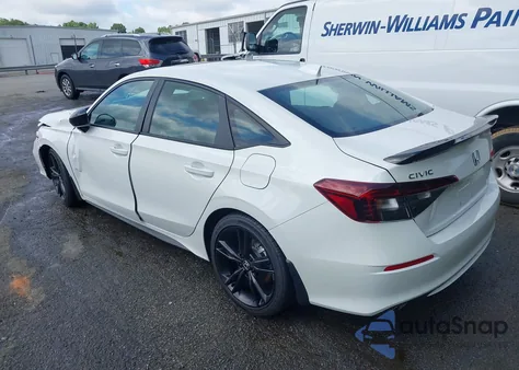 2025 Honda Civic Si Base W/High Performance Summer Tires/ from USA, damaged, VIN 2HGFE1E57SH475604